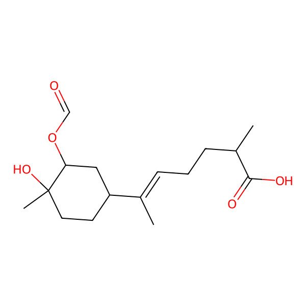 2D Structure of 3-O-formyl inonotic acid A