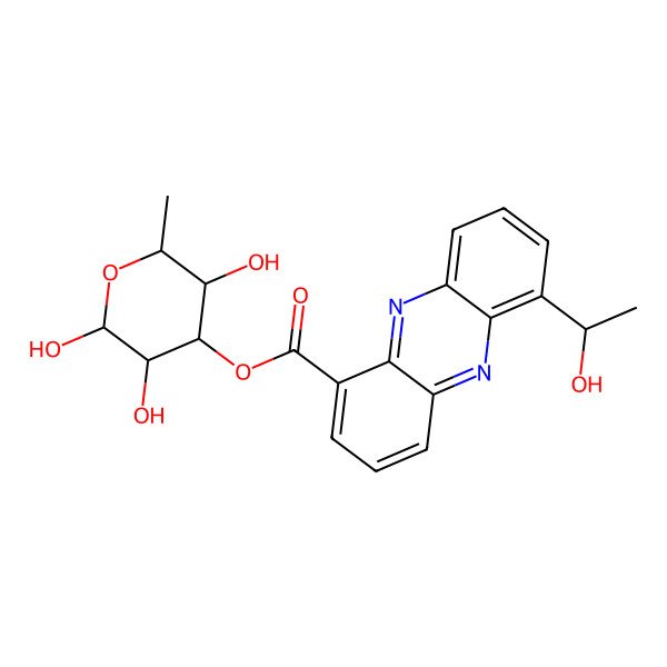 2D Structure of 3'-O-L-quinovosyl saphenate