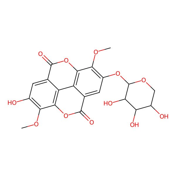 2D Structure of 3-O-Methylducheside A