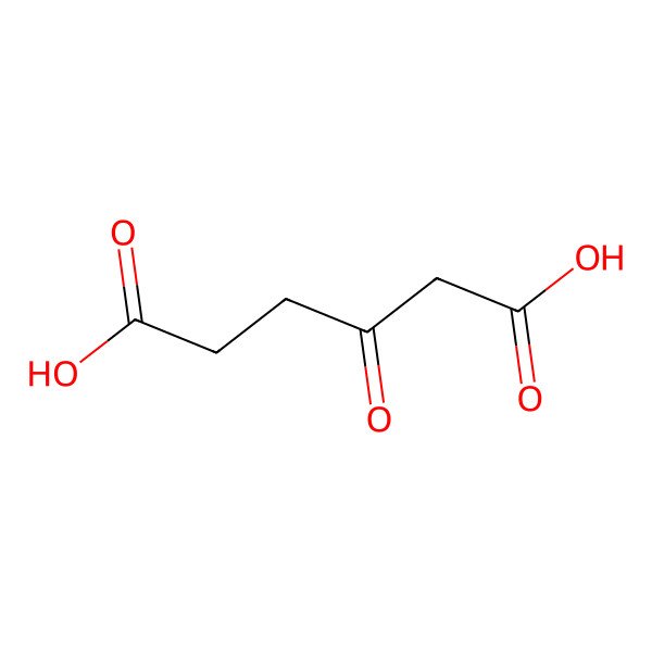 2D Structure of 3-Oxoadipic acid