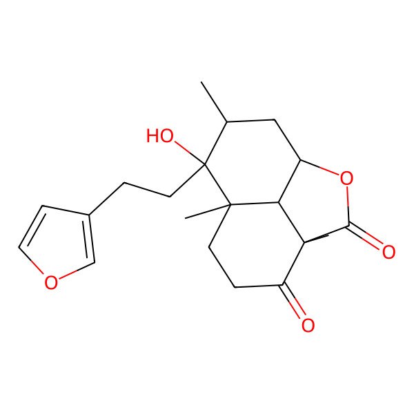 2D Structure of 3-Oxomarrubiin