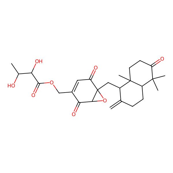 2D Structure of 3-oxoneomacrophorin I