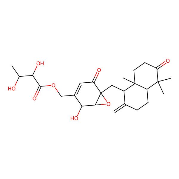 2D Structure of 3-oxoneomacrophorin II