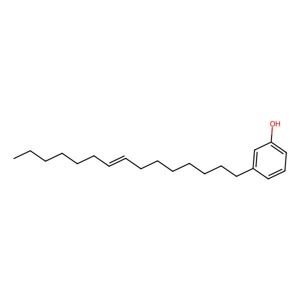 2D Structure of 3-Pentadec-8-enylphenol