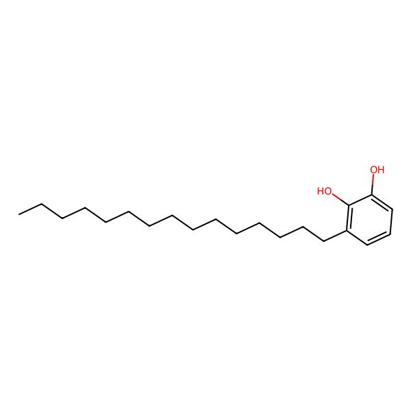 2D Structure of 3-Pentadecylcatechol