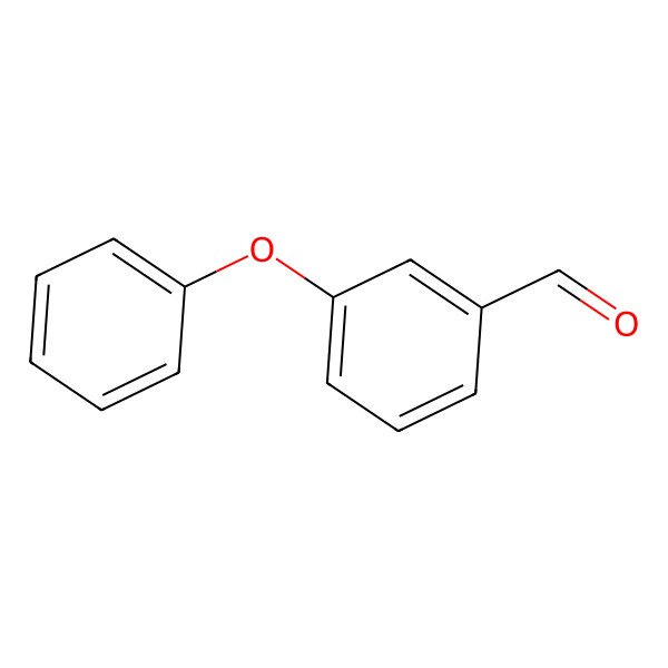 2D Structure of 3-Phenoxybenzaldehyde