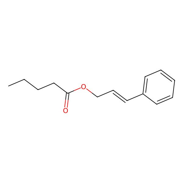 2D Structure of 3-Phenylprop-2-en-1-yl pentanoate 2D Structure of 3-Phenylprop-2-en-1-yl pentanoate