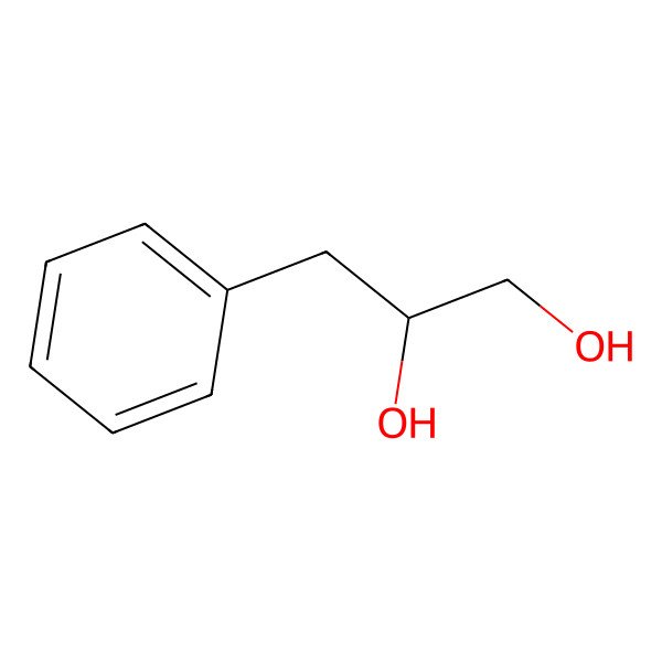 2D Structure of 3-Phenylpropane-1,2-diol