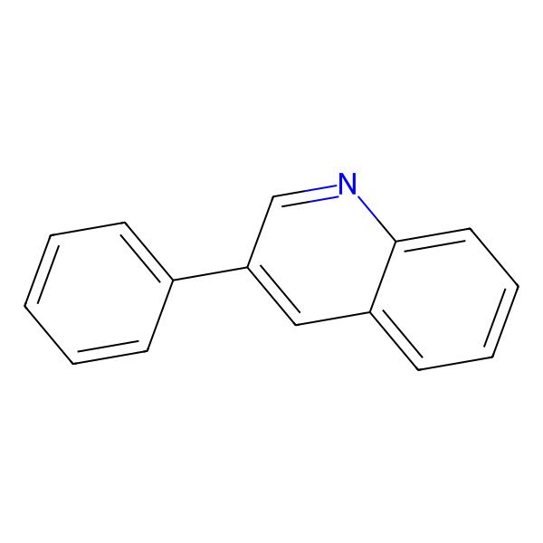 2D Structure of 3-Phenylquinoline