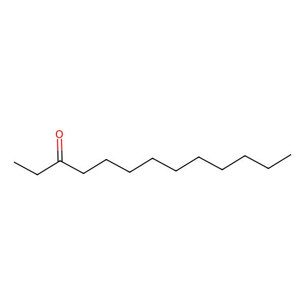 2D Structure of 3-Tridecanone