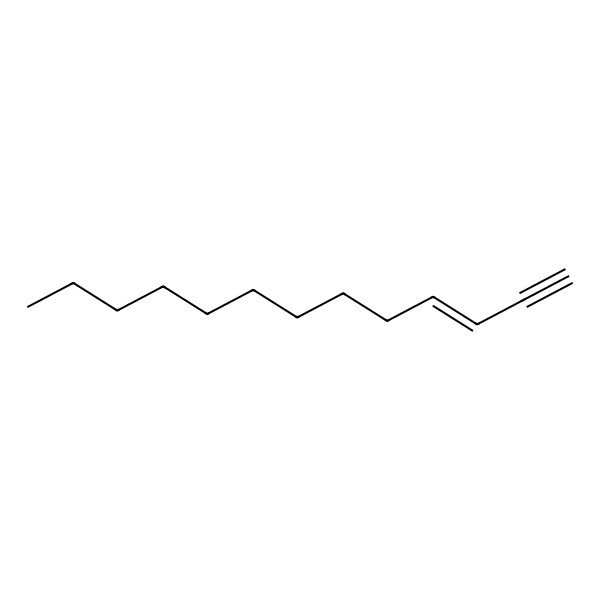 2D Structure of 3-Tridecen-1-yne 2D Structure of 3-Tridecen-1-yne