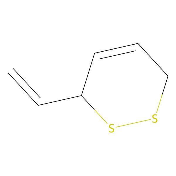 2D Structure of 3-Vinyl-1,2-dithiacyclohex-4-ene