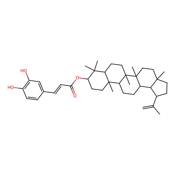 2D Structure of 3-(Z)-Caffeoyllupeol