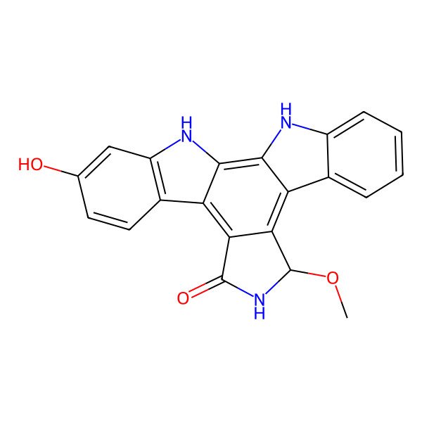 2D Structure of 6-Hydroxy-9'-methoxystaurosporinone