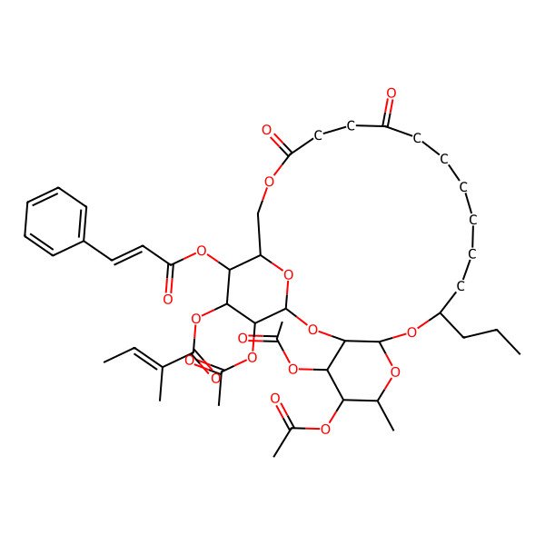 2D Structure of 3',2'-O-Diacetylipomoeassin A 2D Structure of 3',2'-O-Diacetylipomoeassin A
