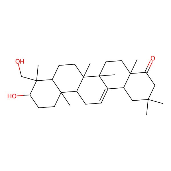 2D Structure of 3,24-Dihydroxy-12-oleanen-22-one 2D Structure of 3,24-Dihydroxy-12-oleanen-22-one