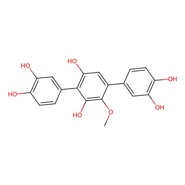 2D Structure of 3,3''-dihydroxy-6'-O-desmethylterphenyllin
