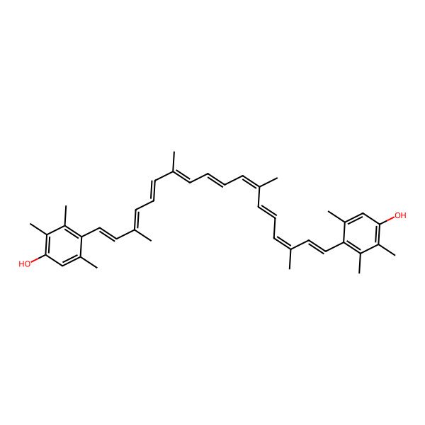 2D Structure of 3,3'-Dihydroxyisorenieratene