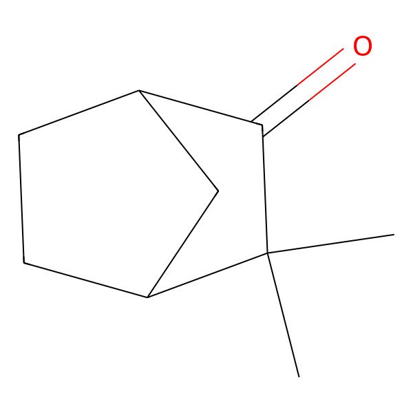 2D Structure of 3,3-Dimethylbicyclo[2.2.1]heptan-2-one