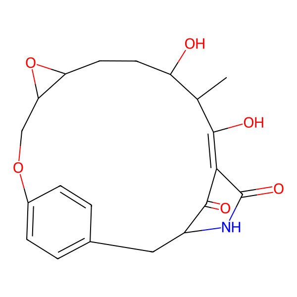 2D Structure of Macrocidin B