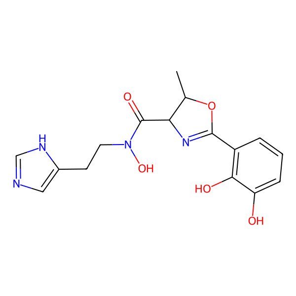 2D Structure of Acinetobactin