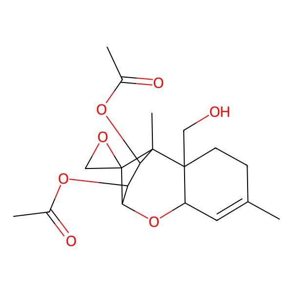 2D Structure of 3,4-Diacetoxyscirpenol