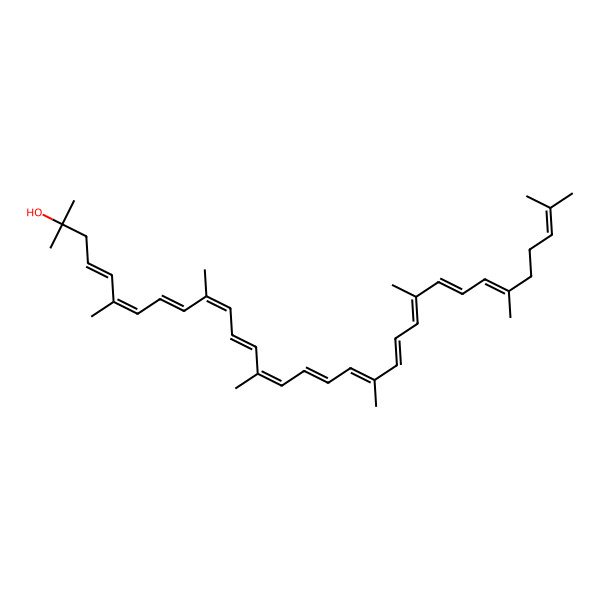 2D Structure of 3,4-Didehydrorhodopin