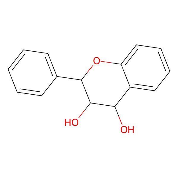2D Structure of 3,4-Dihydro-2-phenyl-2H-1-benzopyran-3,4-diol 2D Structure of 3,4-Dihydro-2-phenyl-2H-1-benzopyran-3,4-diol