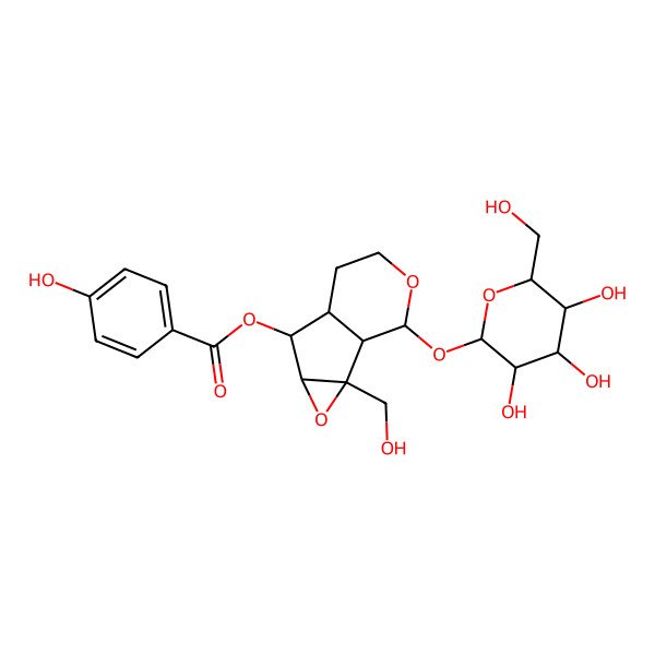 2D Structure of 3,4-Dihydrocatalposide