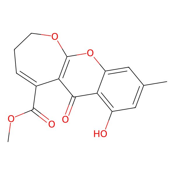 2D Structure of 3,4-dihydrofusidienol A