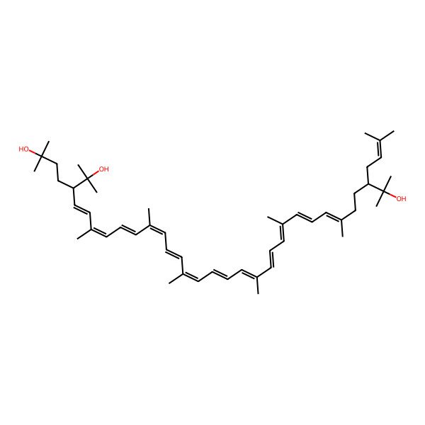 2D Structure of 3',4'-Dihydromonoanhydrobacterioruberin