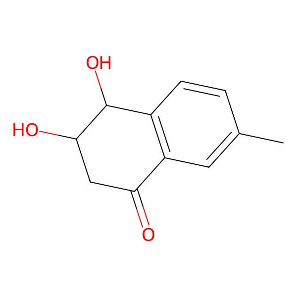 2D Structure of 3,4-dihydroxy-7-methyl-3,4-dihydro-2H-naphthalen-1-one