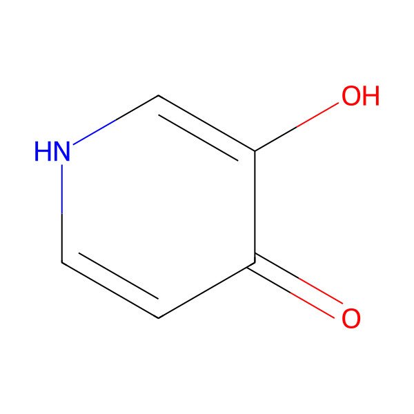 2D Structure of 3,4-Pyridinediol