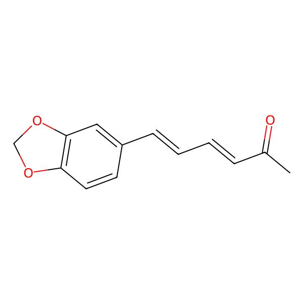 2D Structure of 3.4-Methylendioxycinnamalaceton 2D Structure of 3.4-Methylendioxycinnamalaceton