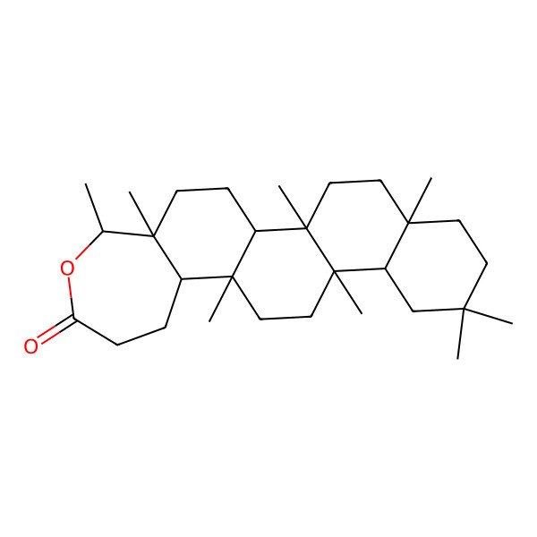 2D Structure of 3,4-Seco-3,4-epoxyfriedelane-3-one 2D Structure of 3,4-Seco-3,4-epoxyfriedelane-3-one
