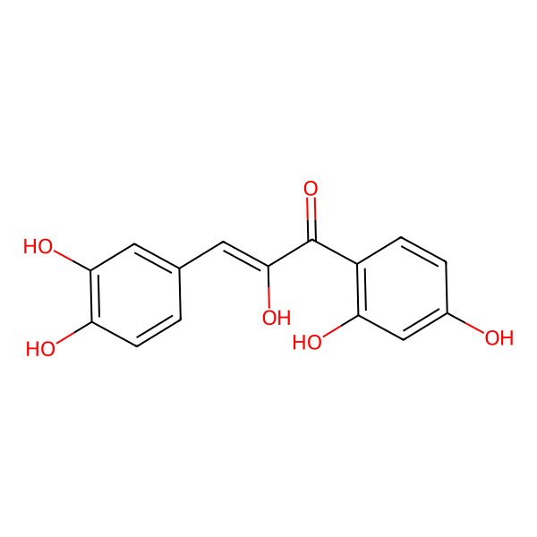 2D Structure of 3,4,2',4',alpha-Pentahydroxychalcone