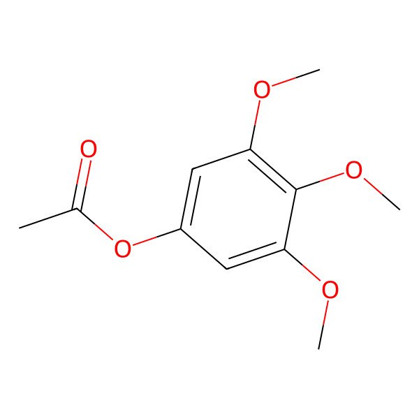 2D Structure of 3,4,5-Trimethoxyphenyl acetate