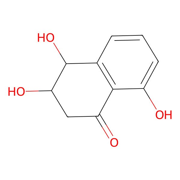 2D Structure of 3,4,8-Trihydroxytetralone
