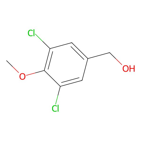 2D Structure of 3,5-Dichloro-p-anisyl alcohol