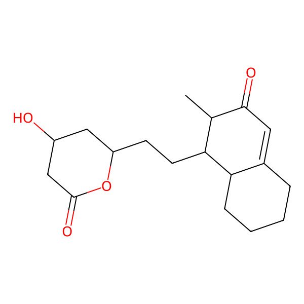 2D Structure of 3,5-Dihydro-3-oxo ML-236C