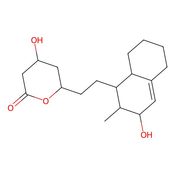 2D Structure of 3,5-Dihydro-3alpha-hydroxy ML-236C