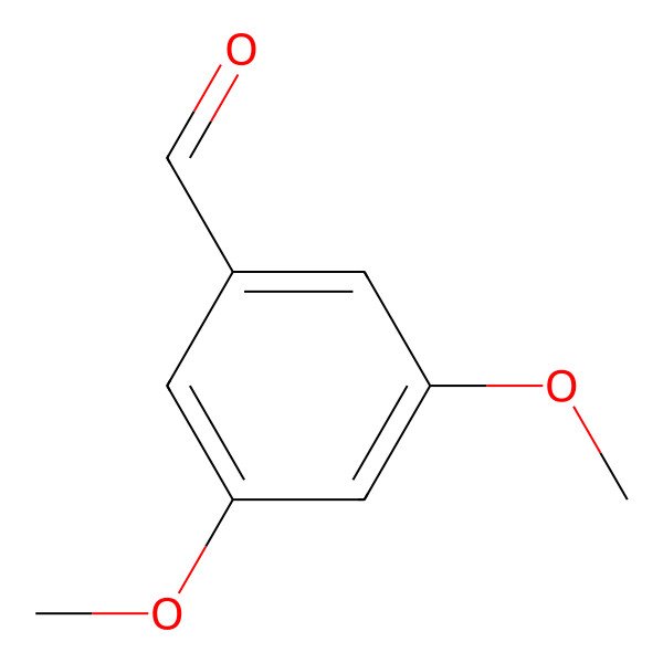 2D Structure of 3,5-Dimethoxybenzaldehyde