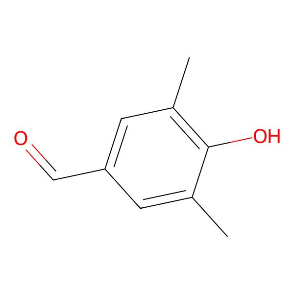 2D Structure of 3,5-Dimethyl-4-hydroxybenzaldehyde