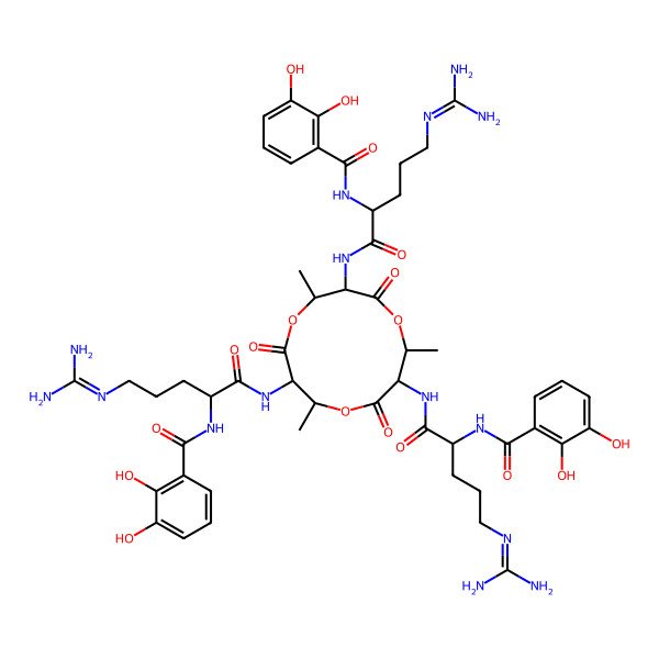 2D Structure of Bz(2,3-diOH)-DL-Arg-DL-xiThr(1)-(3).Bz(2,3-diOH)-DL-Arg-DL-xiThr(2)-(1).Bz(2,3-diOH)-DL-Arg-DL-xiThr(3)-(2)