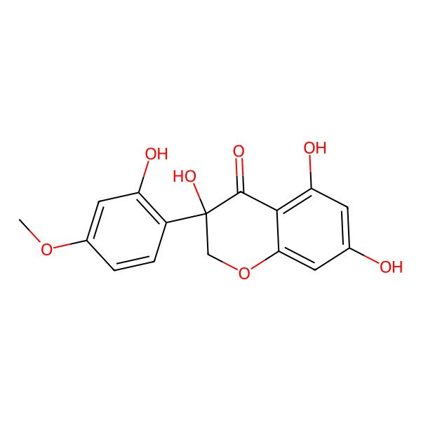 2D Structure of 3,5,7-trihydroxy-3-(2-hydroxy-4-methoxyphenyl)-2H-chromen-4-one 2D Structure of 3,5,7-trihydroxy-3-(2-hydroxy-4-methoxyphenyl)-2H-chromen-4-one
