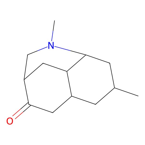 2D Structure of 3,6-Dimethyl-3-azatricyclo[6.2.2.04,9]dodecan-11-one