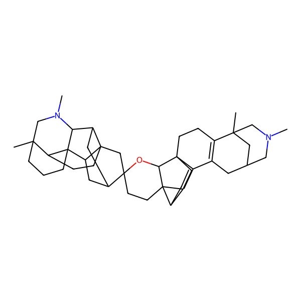 2D Structure of Staphidine