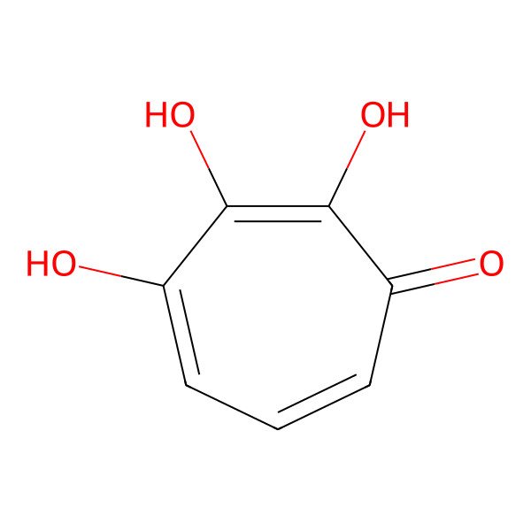 2D Structure of 3,7-Dihydroxytropolone