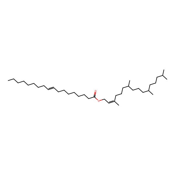 2D Structure of 3,7,11,15-Tetramethylhexadec-2-enyl octadec-9-enoate