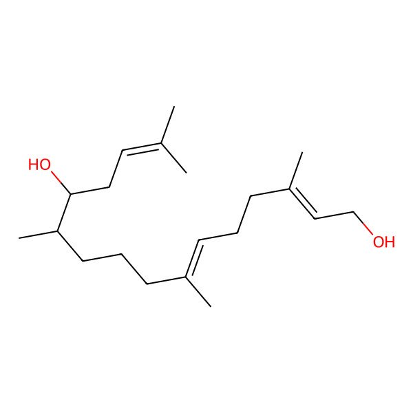 2D Structure of 3,7,11,15-Tetramethylhexadeca-2,6,14-triene-1,12-diol